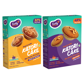 Early Food-Pack of 2- Dry Fruits & Jowar Sesame Katori Cake Mix