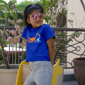 Anaario-Feral Love Tee-Dinosaur headphones