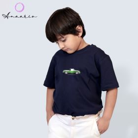 Anaario-The Mark Speedster Tee-One car-5-6 Years-Navy Blue