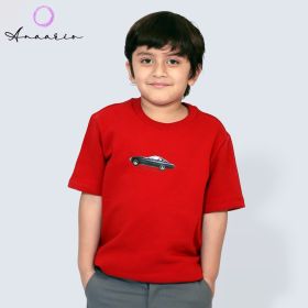 Anaario-The Mark Speedster Tee-One car-5-6 Years-Red