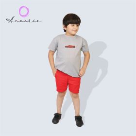Anaario-The Mark Speedster Tee-Ten car-5-6 Years-Grey