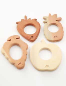 Ariro Toys-Wooden Teethers-Fruits