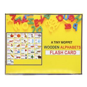 A Tiny Moppet-Wooden Flash Cards - English Alphabet - ATM-004