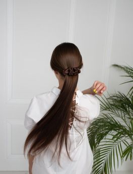 A Tiny Moppet-French Barrette Scrunchie clip | Count 1 - ATM-0051