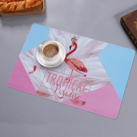 A Vintage Affair-Tropical Paradise Flamingo Tablemats (Set of 6)