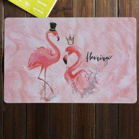A Vintage Affair-Mr. & Mrs. Flamingo Tablemats (Set of 6)