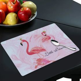 A Vintage Affair-Little Princess Flamingo Tablemats (Set of 6)