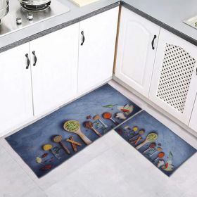 A Vintage Affair-Seven Spices Kitchen Floor Mats (Set of 2)