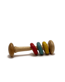 Glee Natural Toys-Baby Dumbbell (Circle)