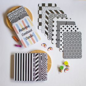 Early Buds-Big Sized High Contrast Pattern Cards