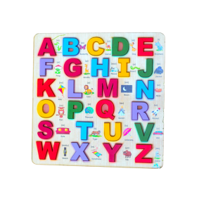 Earthytweens-Capital Alphabets Fun Learning Wooden Board