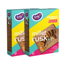 Early Food-Pack of 2 - Jowar Millet Rusk, 230g x 2