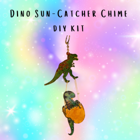 KiDIYs-Dinosaur Sun Catcher