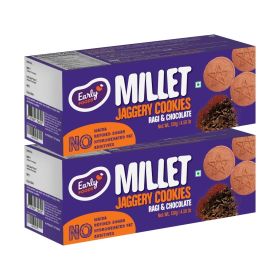 Early Food-Pack of 2 - Ragi and Choco Jaggery Cookies 150g X 2