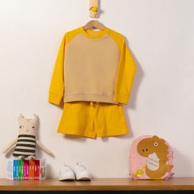 Totle-Girls Coords-CD-02-2-3 Years-Yellow