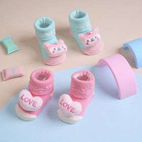 Kicks & Crawl -Love Kitten 3d Socks - Pack of 2 -LEY-1010243
