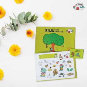 Dinostaury-Children's Book -Dina Helps Uncle Tree