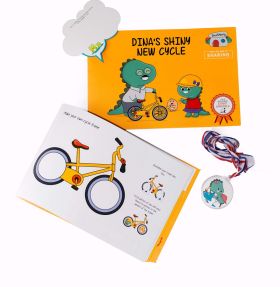 Dinostaury-Children's Book - Dina's Shiny New Cycle
