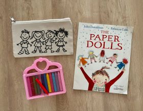 Little Canvas-DIY Colouring Best Friends Pouch 