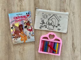 Little Canvas-DIY Colouring My Pet Dog Pouch 