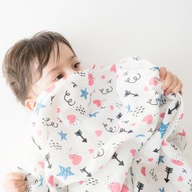 Yellow Doodle-Doodle Arrows - Organic Luxury Swaddle