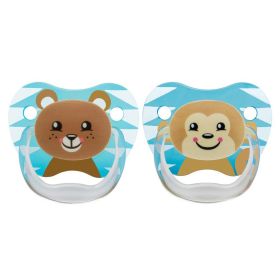Dr. Brown's PreVent Printed Shield Soother - Stage 2, Blue, 2-Pack - PV22015-SPX