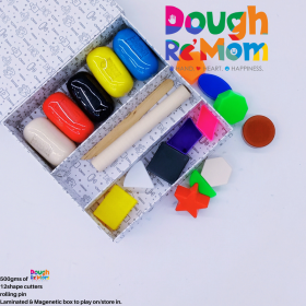 Dough Re Mom-Shapes And Colour Mixing Kit