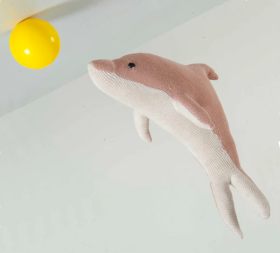 Mojopanda-Dolphin Soft Toy_110029-White-Pink