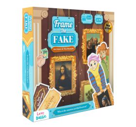 Bloomingo- Board Game - Frame The Fake | Strategy Game for All Ages | Travel Game for All Ages 