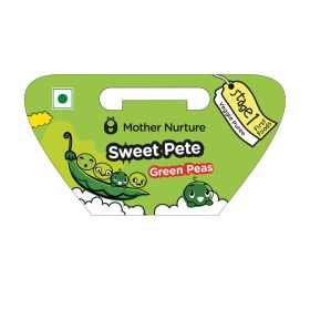 Mother Nurture-Sweet Pete - Green Peas Puree - Stage 1 - Baby Food | Mother Nurture