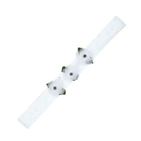 Funkrafts Girls Trendy  Headband - White-FUNHB469