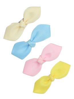 Funkrafts Girls Trendy Hair Clips Set of 4 - Multicolor-FUNHC497