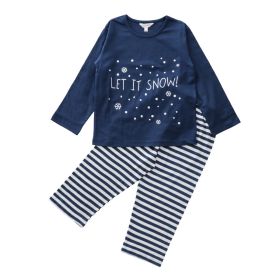 Funkrafts Kids Full Sleeves Night Suit - Blue