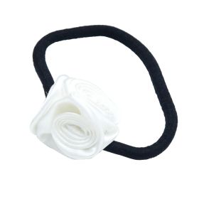 Funkrafts Trendy Ponytail Holder - Off White-FUNPOH122