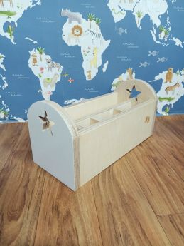 X & Y - Green Banana Organiser-White