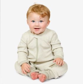 Tickle Tickle - Lil Fern Organic Zipup Sleepsuit, Newborn-upto 2years