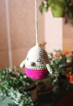PLUMTALES-Handcrafted Amigurumi Bird Hanging