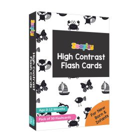 Zooplay India-Zooplay Highcontast Flashcards