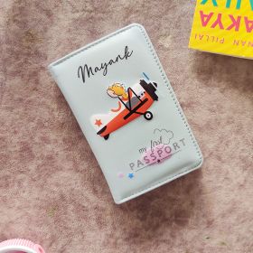 Little Birdies-Passport Covers-Helicopter