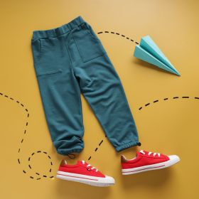 Totle-Kids Boys Jogger-JR-01-6-7 Years-Green