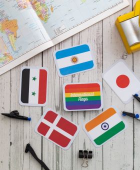 Early Buds-International Flags Flashcards