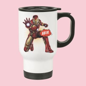 Little Birdies-steel travel mug-Iron man