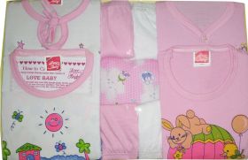 Love Baby-Oganic Ink Baby Gift Set 0 to 6 Months by Love Baby Jack and Jill Pink