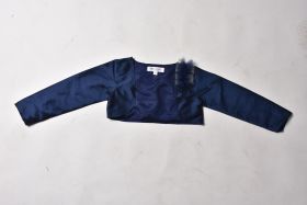 Jelly Jones Navy blue shrug with frill detailed