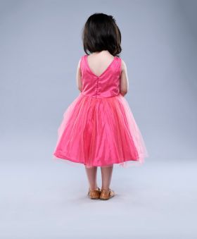 Jelly Jones - Pink Cross Torso Dress