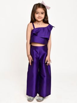 Jelly Jones Culotte & top set-Purple