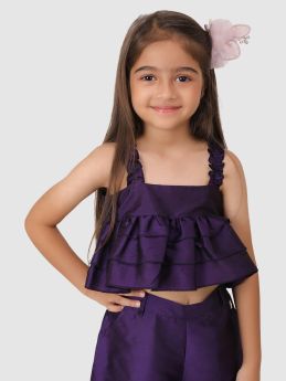 Jelly Jones-Voilet fril top&amp;Pant-2-3 Years