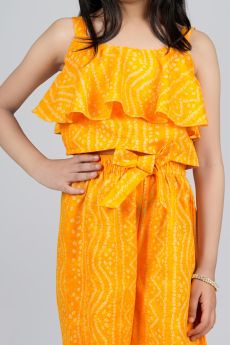 Jelly Jones Frill top & culote set-JJC#40 SS23