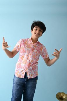 THE COTTON STAPLE-PINK COTTON SHIRT