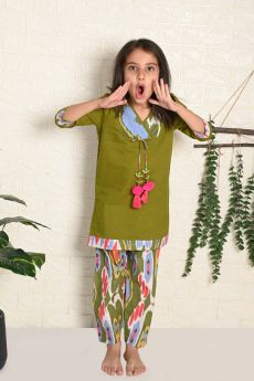 THE COTTON STAPLE-THEA IKAT SET